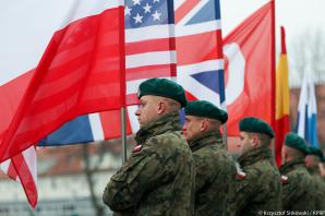 Koniec manewrów Anakonda 18. Prezydent na podsumowaniu ćwiczeń NATO w Dowództwie Wielonarodowej Dywizji w Elblągu