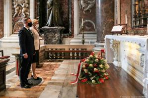 [VIDEO] Para Prezydencka w Watykanie. Audiencja u Papieża Franciszka