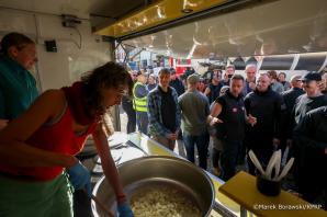 [VIDEO] Andrzej Duda z wizytą na terenach powodziowych