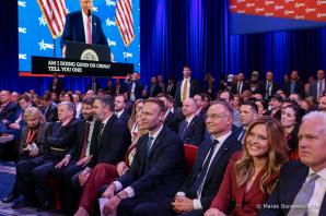 [VIDEO] Spotkanie Andrzeja Dudy z Donaldem Trumpem w Waszyngtonie