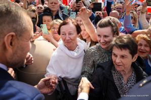 [VIDEO] Narodowy Marsz Życia z udziałem Prezydenta Karola Nawrockiego