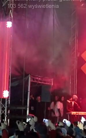 [VIDEO] Nożownik zaatakował prezydenta Gdańska Pawła Adamowicza podczas Światełka do Nieba 27. Finału WOŚP