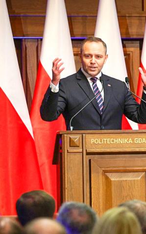[VIDEO] Prezydent na nauguracji roku akademickiego na Politechnice Gdańskiej