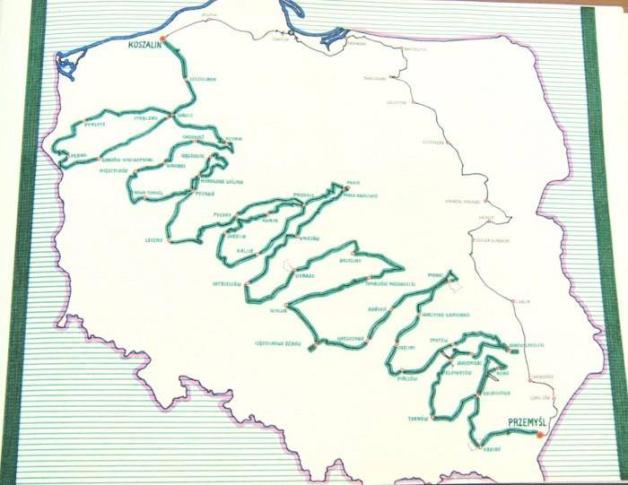 Z miłości przejechał rowerem 5730 km