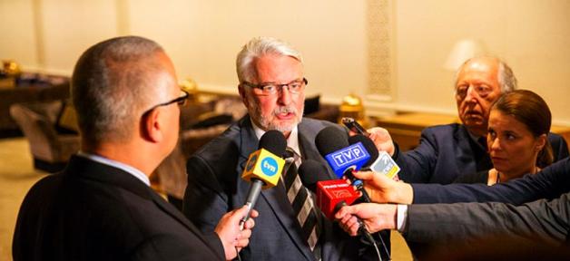 Minister Witold Waszczykowski z wizytą w Nowym Jorku