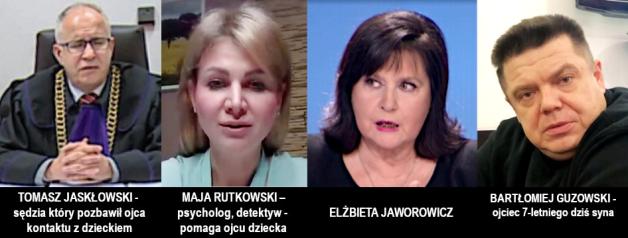 [VIDEO] TOGI BEZ SUMIEŃ: Sędzia Tomasz Jaskłowski z Warszawy skompromitowany. Ojciec, którego dramat nagłośniła Maja Rutkowski w programie Elżbiety Jaworowicz, wiarygodny!